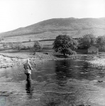 Fishing, River Wharfe, Burnsall